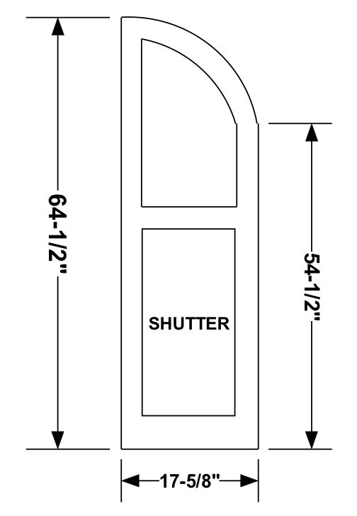 How to Measure | E-Zee Set Custom Wood Shutters